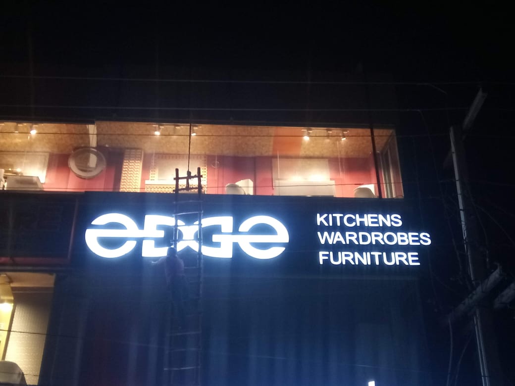 3d sign board , flex printing