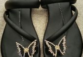 Stylish Black Butterfly Sandals for Women Comfortable Wear